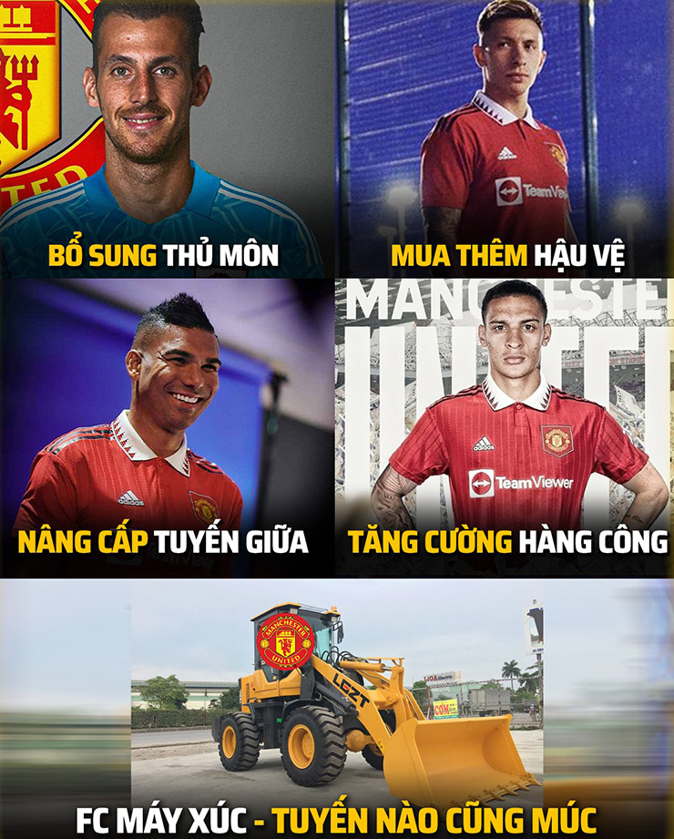 MU đang thể hiện sức mạnh của "FC máy xúc".