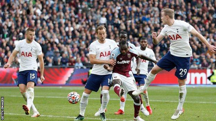 West Ham đã thắng Tottenham 2 mùa giải gần nhất trên sân London ở Premier League