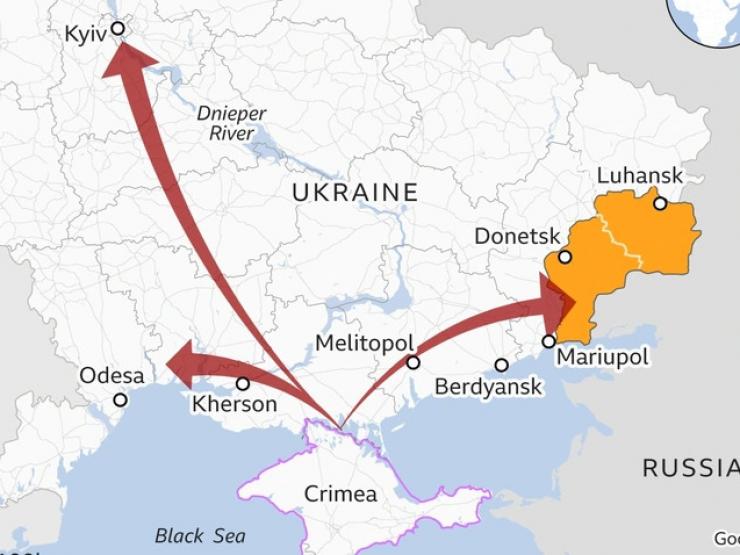 Quan chức Ukraine nói về việc sơ tán dân khỏi bán đảo Crimea