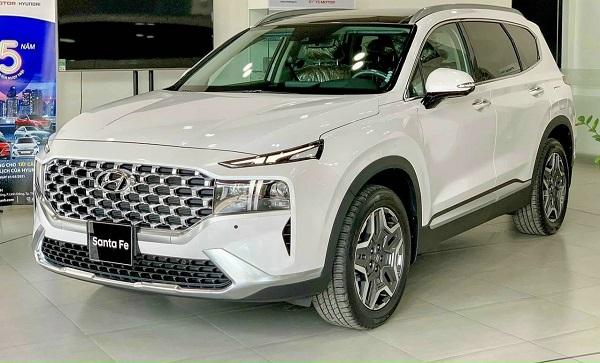 Bảng giá xe SantaFe mới nhất trong tháng 09/2022 - 1