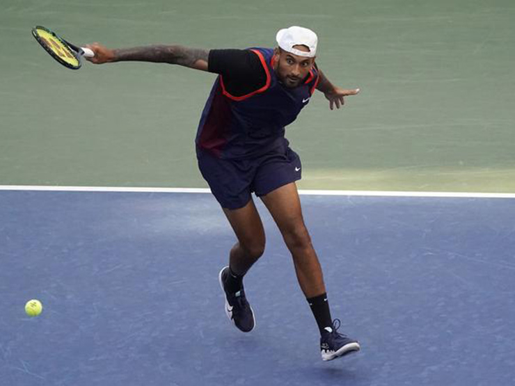 Video tennis Kyrgios - Bonzi: Đỉnh cao phát bóng, bừng tỉnh kịp thời (Vòng 2 US Open)