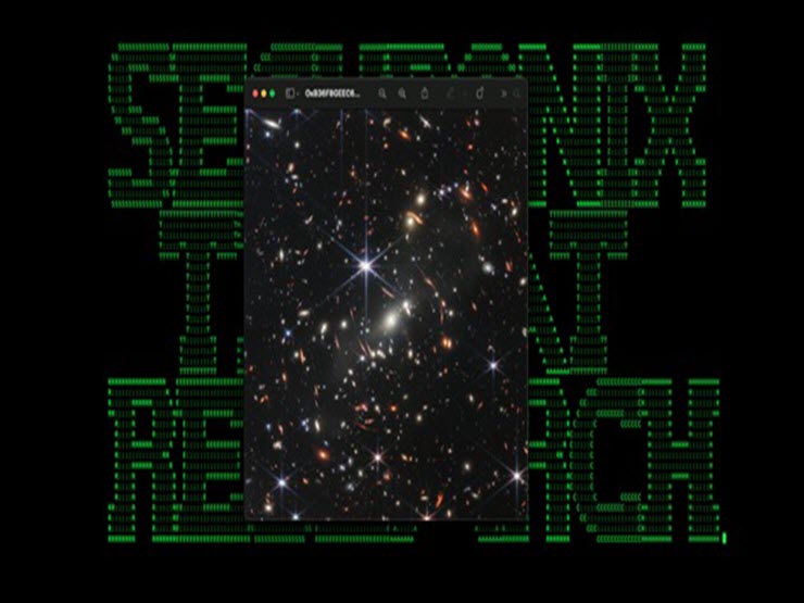 Từ một tác phẩm thiên văn, hình ảnh của kính James Webb trở nên vô cùng nguy hiểm