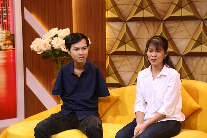Vợ chồng anh Nguyễn Minh Trí và chị Kim Thị Bích Tiền.