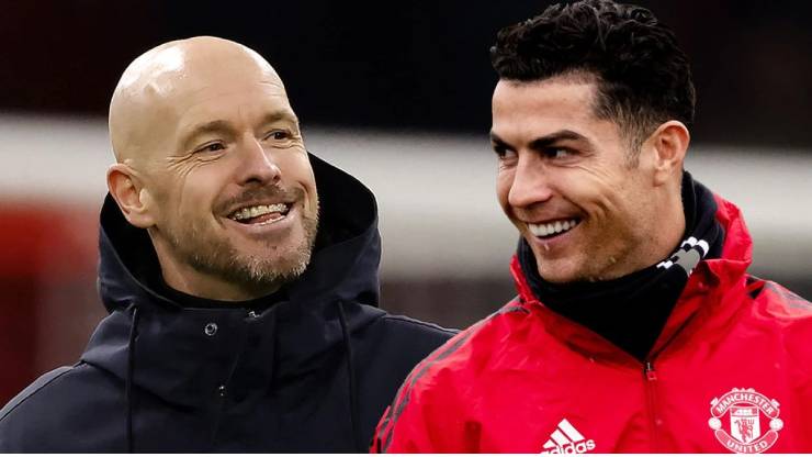 HLV Ten Hag ca ngợi Ronaldo