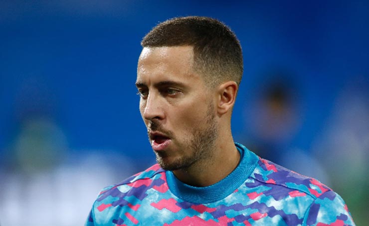 Hazard không có nhiều cơ hội ra sân