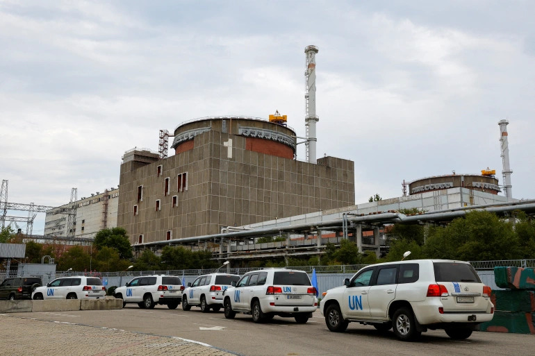 Nhà máy điện hạt nhân Zaporizhia (ảnh: CNN)
