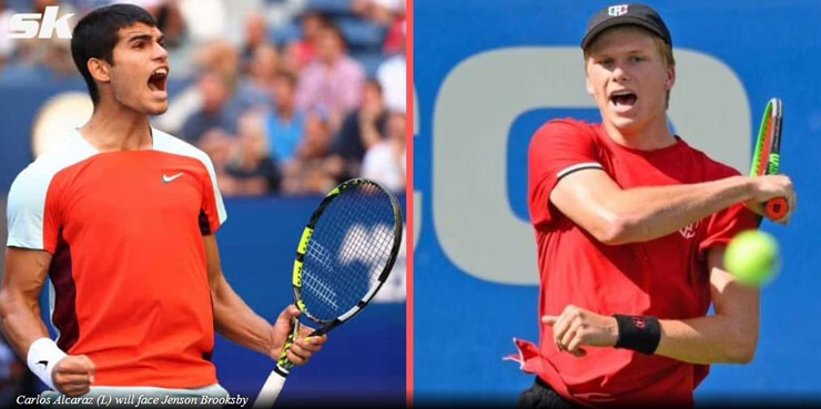 Hạt giống số 3 Carlos Alcaraz chạm trán tay vợt nước chủ nhà Jenson Brooksby ở vòng 3 US Open năm nay