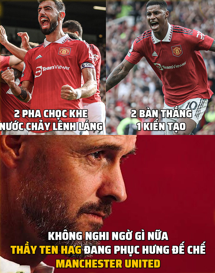 Ten Hag đang khiến những "khúc gỗ" ở MU hoạt động trở lại.