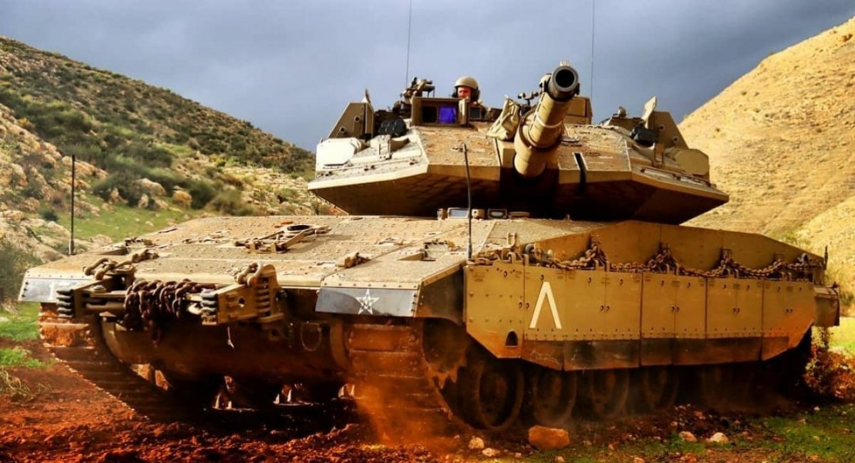 Xe tăng Merkava của Israel được mệnh danh là "vua chiến trường".