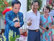 Đời sống Showbiz - Đông đảo nghệ sĩ đến nhà vườn 1000m2 của Quang Tèo dự lễ giỗ Tổ nghề