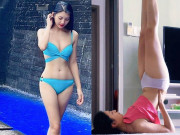 Giải trí - Cô giáo dạy nhảy sexy khoe dáng với trang phục bó sát, đồ bơi