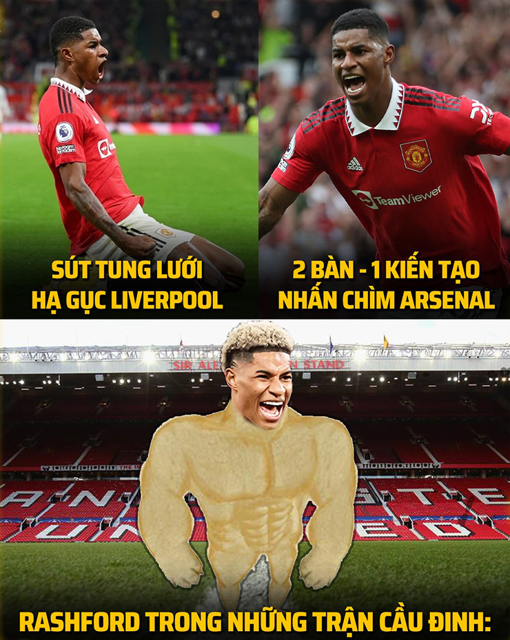 Cũng là Rashford nhưng mùa này nó lạ lắm.