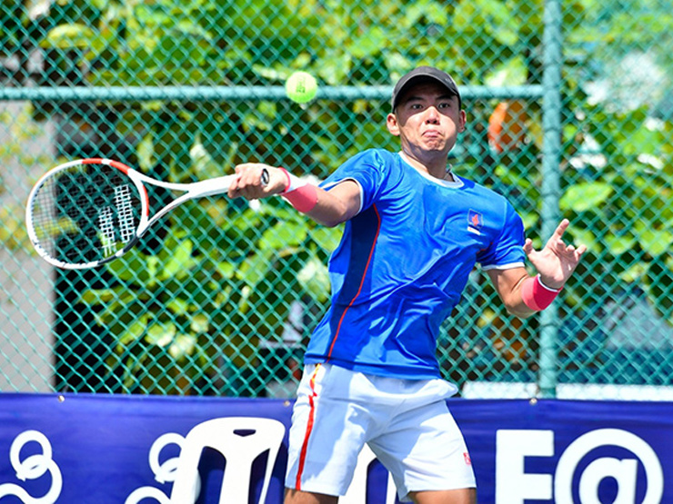 Lý Hoàng Nam “đòi nợ” sao tennis Italia, vào tứ kết giải nhà nghề Challenger Tour