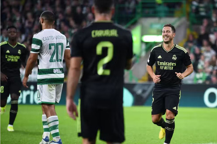 Real Madrid khẳng định sức mạnh của đội đương kim vô địch Champions League trên sân Celtic Park