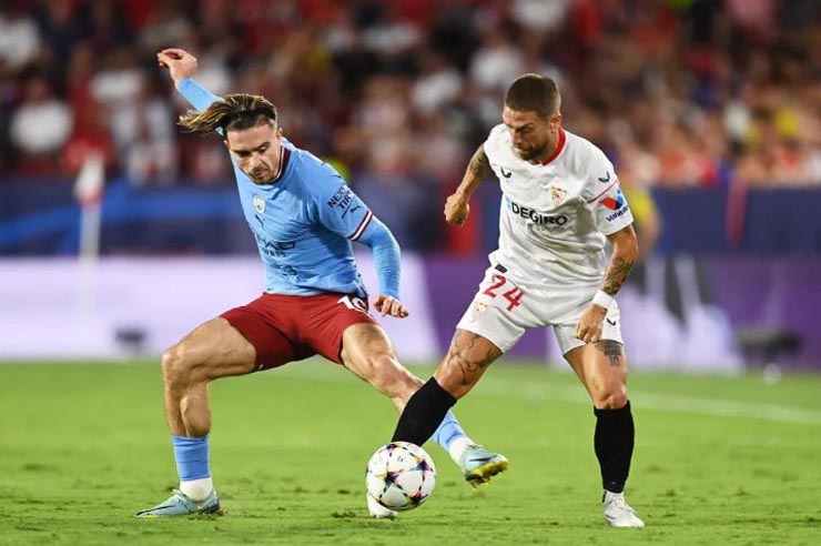 Trực tiếp bóng đá Sevilla - Man City: Dias hoàn tất bữa tiệc bàn thắng (Hết giờ) - 1