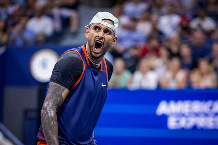 Tân á quân Wimbledon Kyrgios thắng set 2 để san bằng tỷ số trận đấu với Khachanov