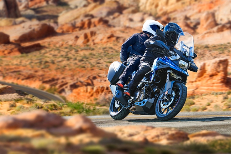 Suzuki trình làng đôi “chiến mã” V-Strom 1050 và Strom 1050DE - 3