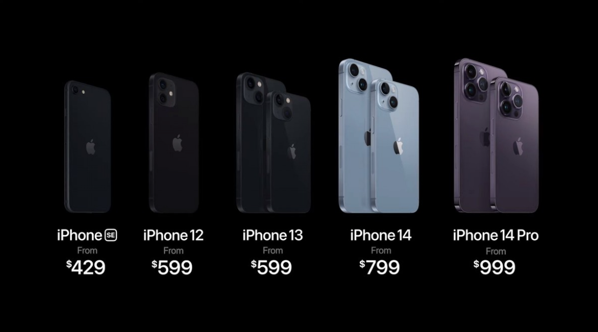 Apple giảm giá cho các&nbsp;iPhone cũ hơn ngay tại sự kiện.