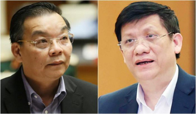 Cựu Chủ tịch TP Hà Nội Chu Ngọc Anh và cựu Bộ Trưởng Y tế Nguyễn Thanh Long bị khởi tố vì liên quan đến vụ án Việt Á