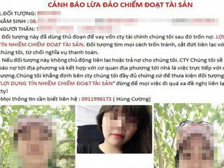 Chẳng dính gì vẫn bị tín dụng đen khủng bố