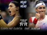 Thể thao - Video tennis Garcia - Jabeur: &quot;Tốc hành&quot; 24 phút set 1, giật vé chung kết (US Open)