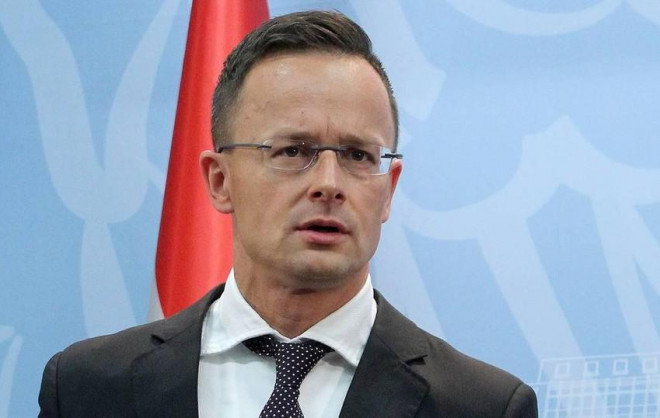 Ngoại trưởng Hungary - ông Peter Szijjarto. Ảnh: EPA-EFE