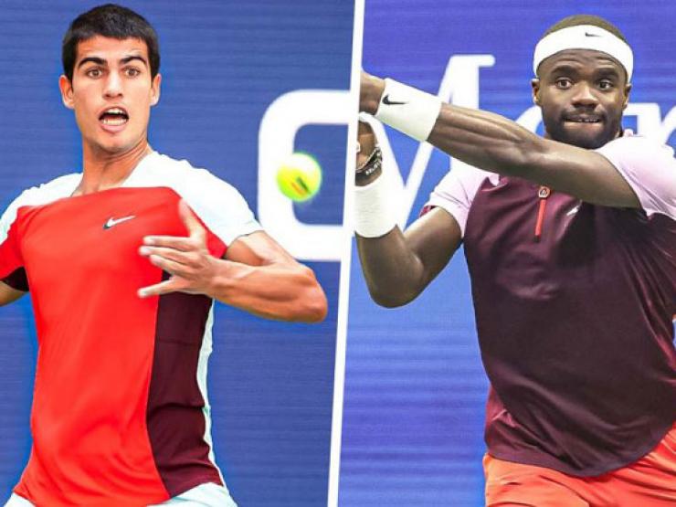 Trực tiếp tennis Alcaraz - Tiafoe: Điểm break quyết định, Alcaraz thắng set 5 (Bán kết US Open) (Kết thúc)