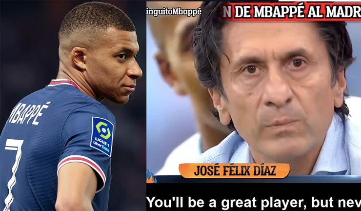 Nhà báo Tây Ban Nha&nbsp;José Felix&nbsp;Diaz bóc mẽ Mbappe lợi dụng Real Madrid để trục lợi cá nhân