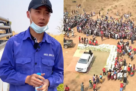 Quang Linh Vlog hé lộ góc khuất cuộc sống ở châu Phi sau cảnh tượng được 1.000 người vây quanh