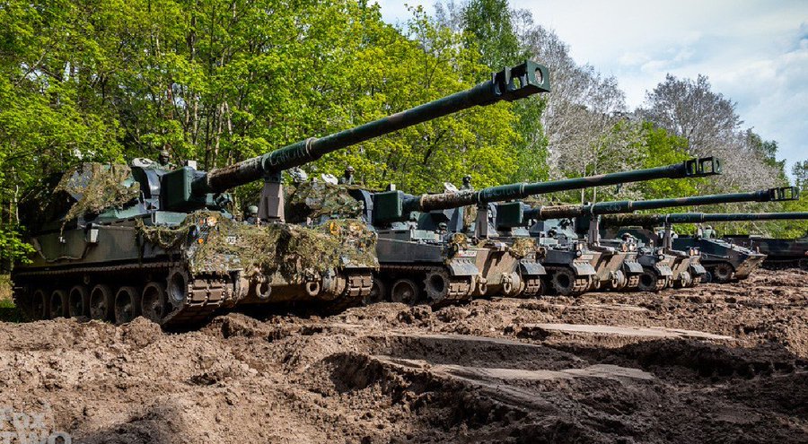 AHS Krab – mãu pháo tự hành Ba Lan viện trợ cho Ukraine (ảnh: RT)