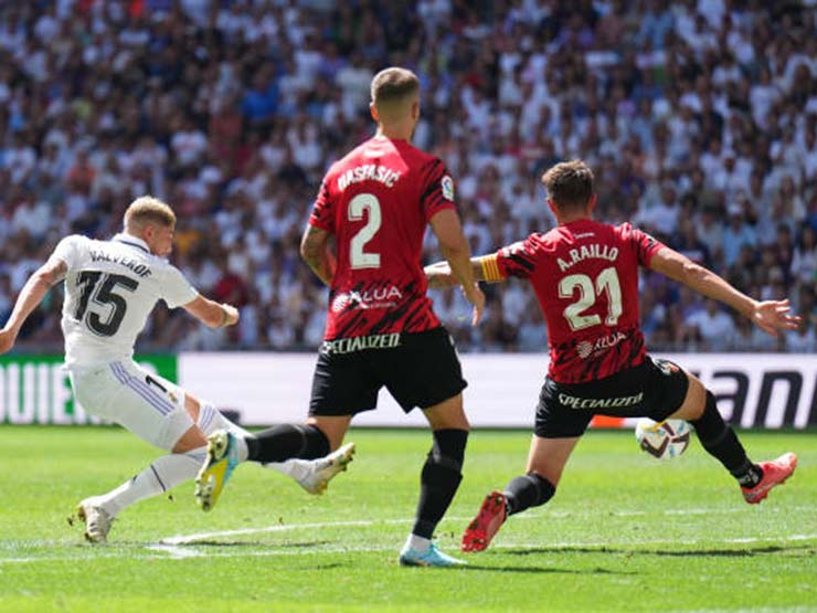 Video bóng đá Real Madrid - Mallorca: Bước ngoặt siêu phẩm & những pha solo (Vòng 5 La Liga)