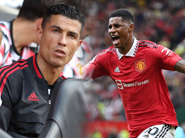 HLV Ten Hag chọn Rashford lĩnh xướng hàng công MU, Ronaldo hết cửa đá chính