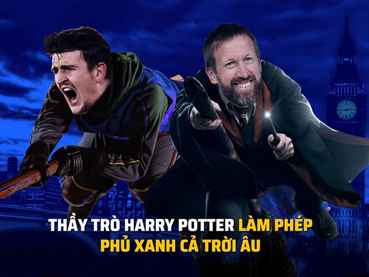 Ảnh chế: Fan Chelsea mơ có cặp đôi ”Harry Potter” để phủ xanh trời Âu