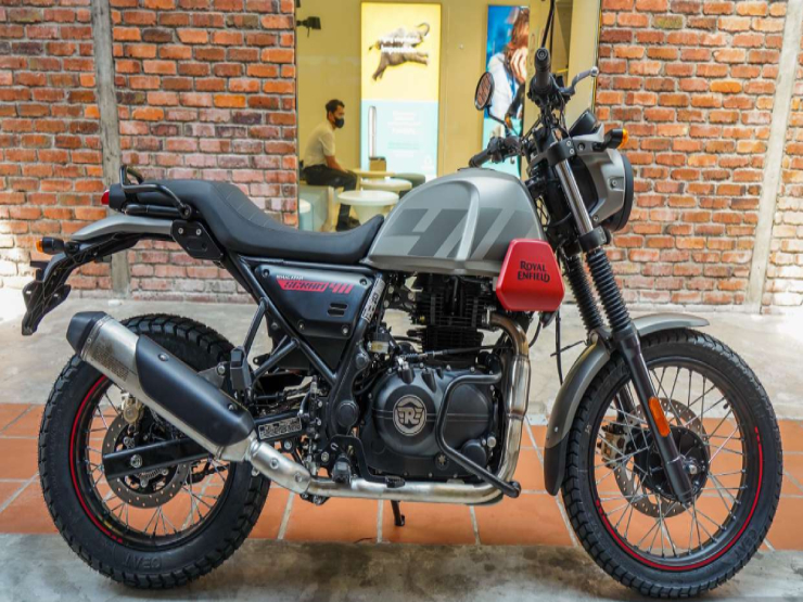 2022 Royal Enfield Himalayan Scram 411 có giá từ 139 triệu đồng