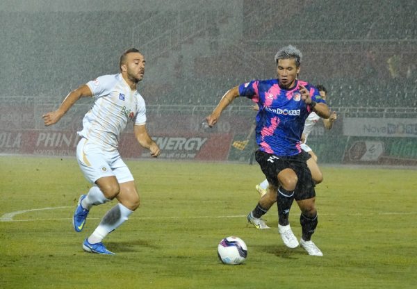 Trực tiếp bóng đá Sài Gòn FC - Hà Nội FC: Vỡ òa phút bù giờ (Hết giờ) - 1