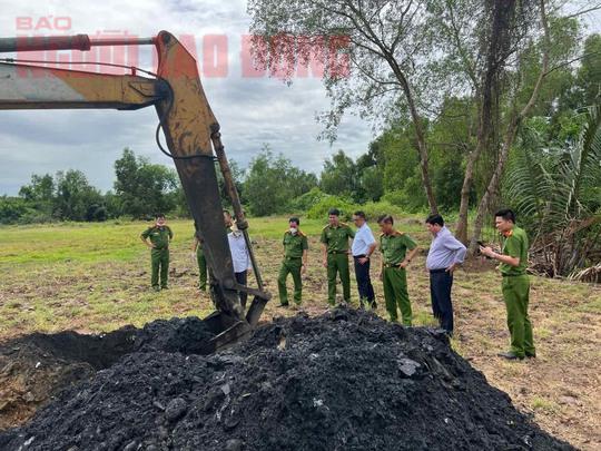 Cách ngụy trang chôn chất thải nguy hại của Công ty TNHH MTV Môi trường Trà Vinh - 1