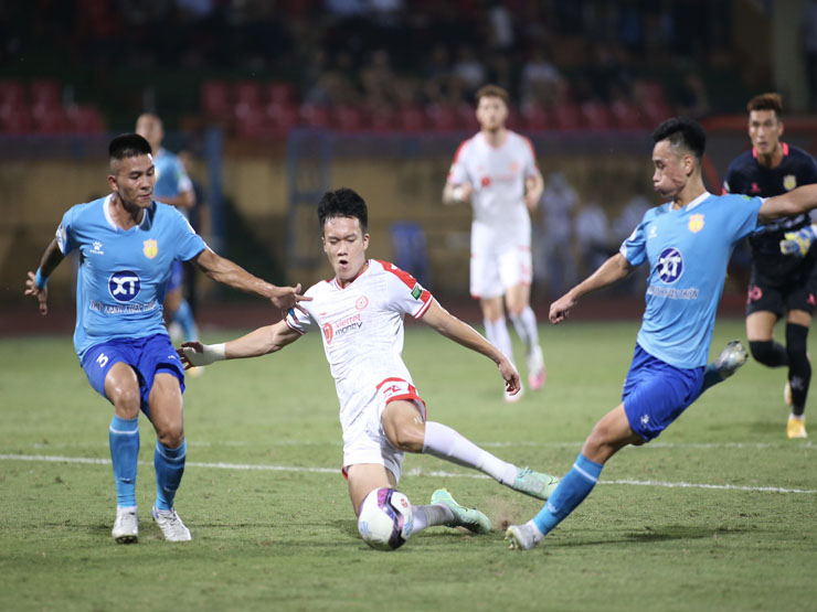 Video bóng đá Viettel - Nam Định: Hoàng Đức chói sáng, chiến thắng 4 sao (Vòng 16 V-League)