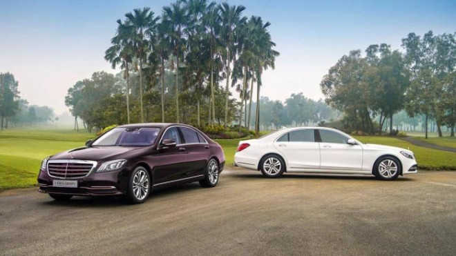 Mercedes-Benz S-Class cũng thường được thuê để làm xe dâu