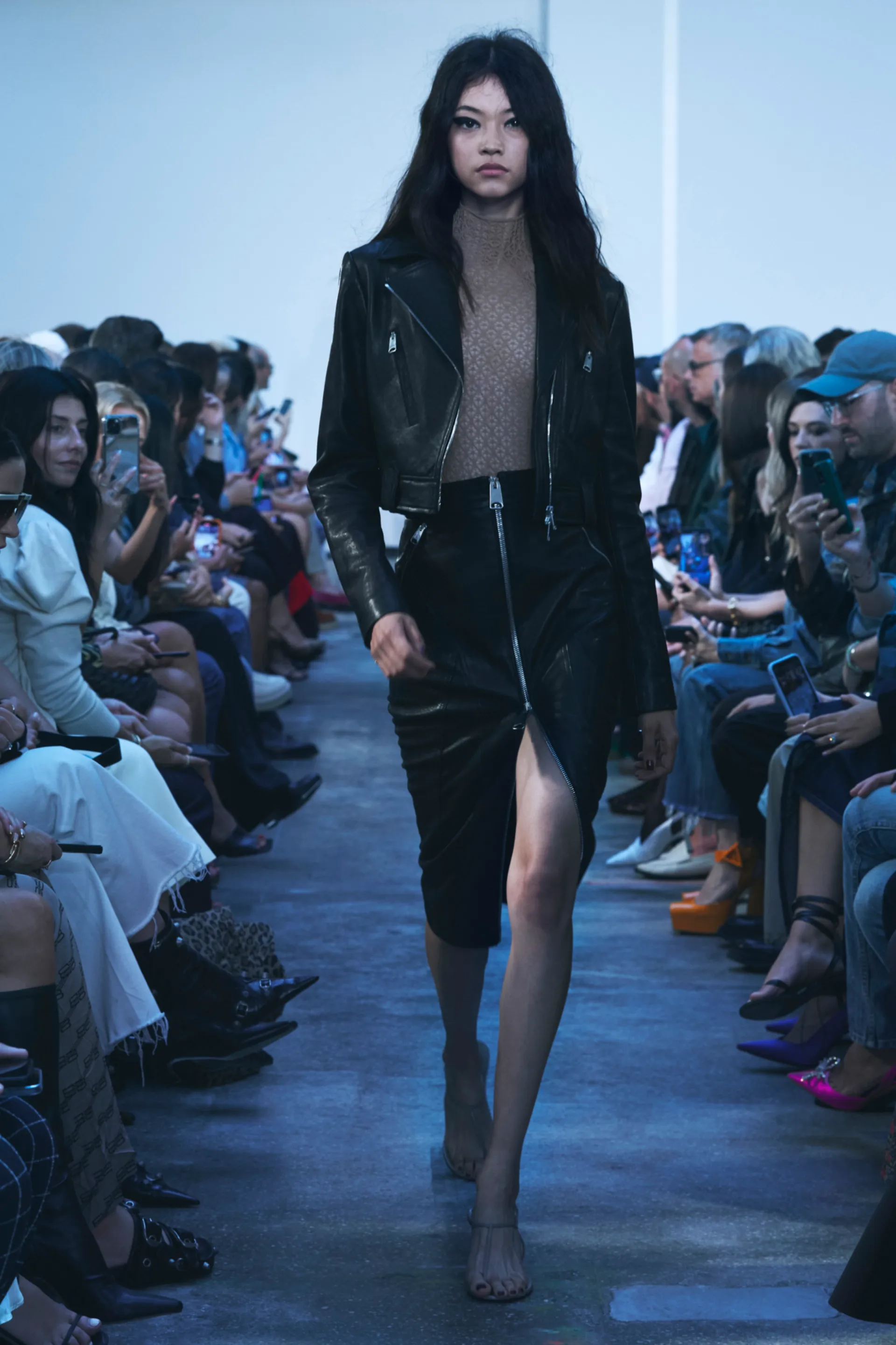 Người mẫu trình diễn cho BST năm 2023&nbsp;trong khuôn khổ New York Fashion Week.