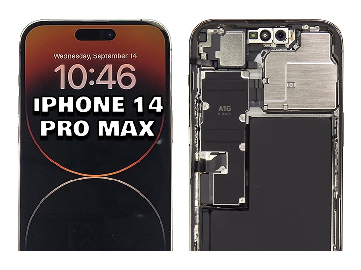 ”Mổ bụng” iPhone 14 Pro Max, khám phá bí mật bên trong