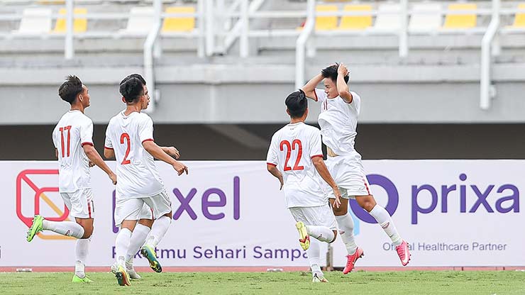 U20 Việt Nam khởi đầu rất tốt với 2 bàn thắng ở các phút 10 &amp; 14