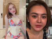 Đời sống Showbiz - Cô chủ shop sexy nhất Sài thành lộ nhan sắc thật vì lỡ tay tắt filter khi livestream