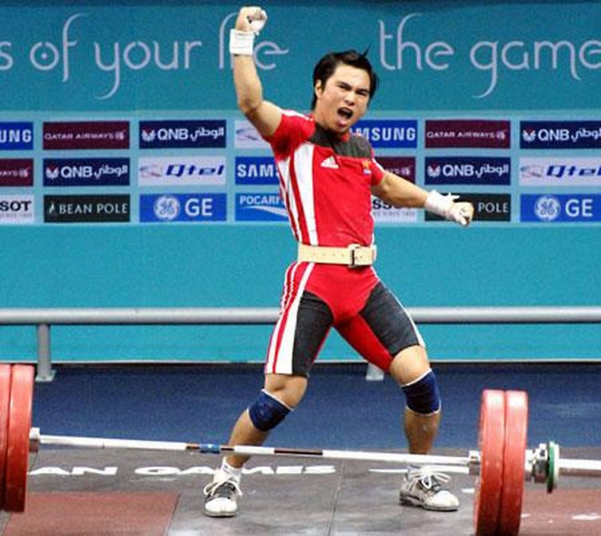 Hoàng Anh Tuấn, HCB Olympic 2008, từng bị phát hiện doping năm 2010 và tiêu tan sự nghiệp từ đấy. Ảnh: CTV