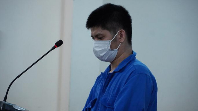 Bị cáo Trần Thanh Hải tại phiên xử ngày 19-9