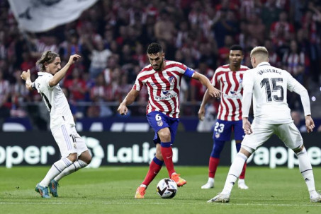 Video bóng đá Atletico Madrid - Real Madrid: Siêu phẩm ngỡ ngàng, thẻ đỏ oan nghiệt (Vòng 6 La Liga)