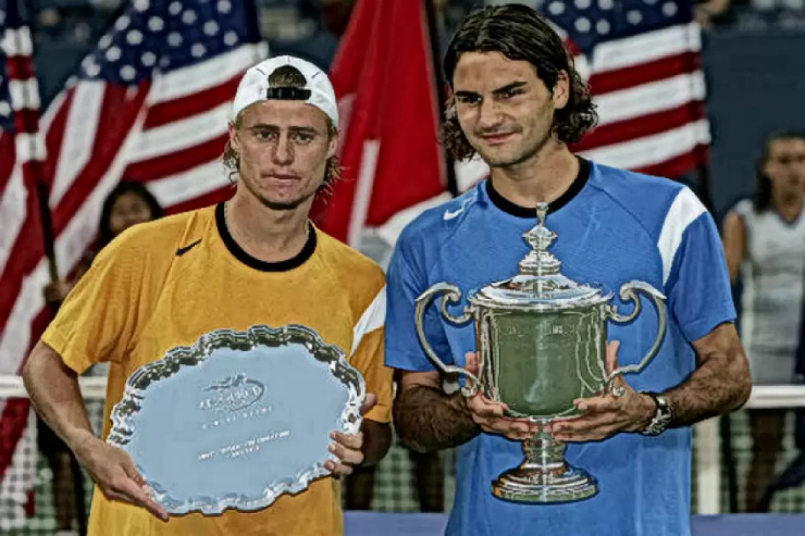 Lleyton Hewitt (Úc). Cựu số 1 tennis thế giới, Hewitt từng giành được 2 Grand Slam, nhưng đó là khi Federer chưa trở thành ngôi sao sáng. Tay vợt 41 tuổi người Úc vô địch US Open 2001, Wimbledon 2002 và số lượng Grand Slam của anh dừng lại ở con số 2. Trong 27 lần đối đầu với "Tàu tốc hành", Hewitt chỉ thắng 9 và thua 18 trận, trong đó có chung kết US Open 2004.