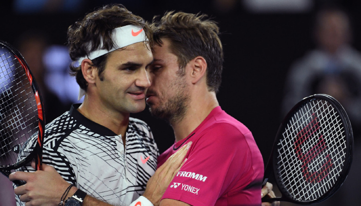 Stan Wawrinka (Thụy Sĩ). Cùng nhau giành HCV Olympic đôi nam 2008 nhưng đồng hương Federer là "cơn ác mộng" của "Người thép" Wawrinka. 26 lần đụng độ, Wawrinka chỉ thắng FedEx đúng 3 trận và thua tới 23 lần, trong đó có 8 lần hai tay vợt chạm trán tại Grand Slam và "Người thép" chỉ thắng 1.