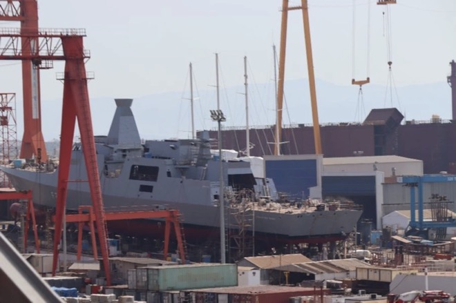 Tàu hộ vệ săn ngầm lớp Ada đang được Thổ Nhĩ Kỳ đóng cho Ukraine.