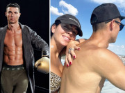 Bóng đá - Ronaldo hóa võ sĩ cực &quot;ngầu&quot;, được bạn gái hot girl âu yếm ở hồ bơi