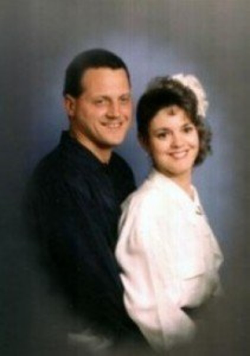 Patricia Gail Blakley và chồng - Ted Kimble